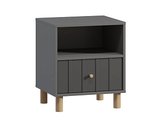 Тумба прикроватная Моррис-1 Grafit