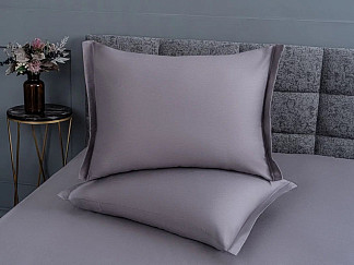 Наволочка Орматек Комплект наволочек Colors New (Сатин Серый) 50x70