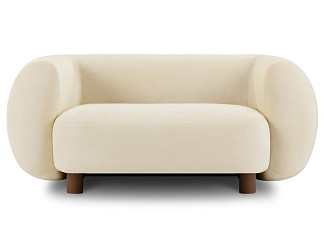 Диван прямой Лонди Bunny Milk