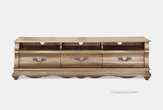Тумба под ТВ "Оскар"; классик; серебро