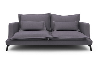 Орматек Mores 3-х местный прямой Soft (max) (Ткань: Шенилл Canvas purple) 104x226