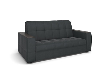 Орматек Диван-кровать Ergonomic Box Middle (ЛДСП+ткань Enigma 11 Серый/Венге) 160x207