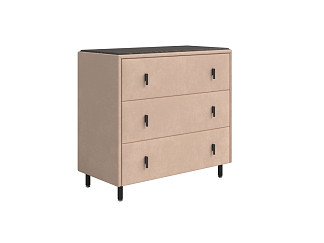 Комод Орматек Sofix (Велюр/ЛДСП Casa Бежевый/Дуб Кантербери) 92x46