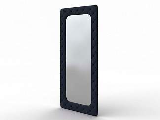 Зеркало Орматек настенное Flavio big (Ткань: Микровелюр Laska 32 Синий кит) 82x5