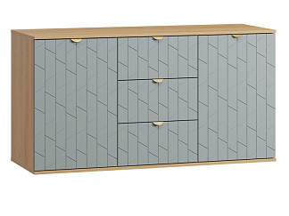 Тумба Монблан-2 Angle Mentol Oak