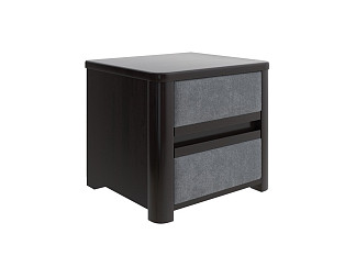 Тумба Орматек Wood Soft (ЛДСП Венге+ткань Венге (береза)/Sohu Сталь) 45x40