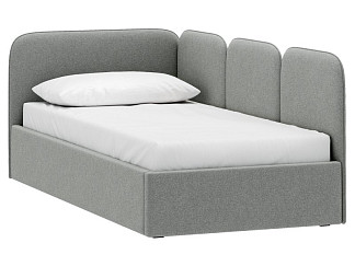 Детская кровать Имми 90 Рогожка Серый