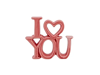 Декорация  I LOVE YOU