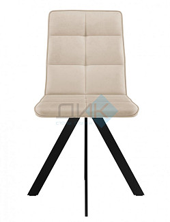 Стул DikLine 230 поворотный B03 BEIGE, ножки черные