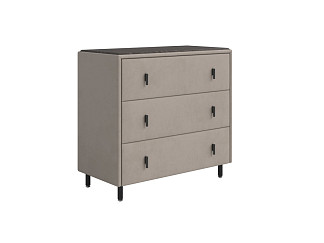 Комод Орматек Sofix (Микрофибра/ЛДСП Diva Тауп (317)/Дуб Кантербери) 92x46