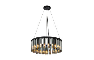 Подвесная люстра Slang (чёрный) D490*H160/1360 25*G9LED*2W