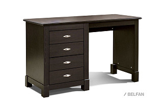 Стол письменный "Рауна" 04 (1 тумба); колониал