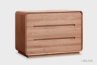 Комод "Монблан" 3; американский орех