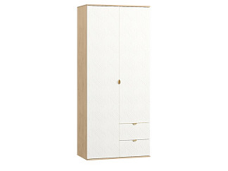 Распашной шкаф Монблан-2 Fancy Milk