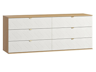 Комод Монблан-4 Fancy Milk Oak