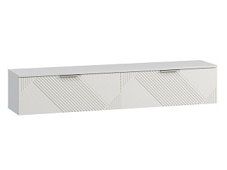 ТВ-тумба подвесная Шелтон 160x30 Белый