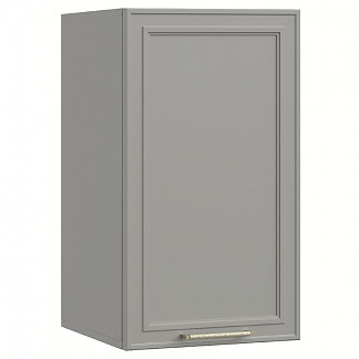 Секция навесная 1дв.щит. выс.768 (ст.задн.белая) Montreal серый