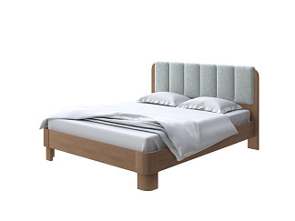 Кровать Орматек Wood Home 2 (Ткань: Флок Антик (сосна) с брашированием/Бентлей Дымчатый) 200x220