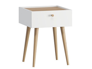 Тумба прикроватная Бриджфорд-1 White Oak