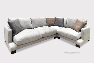 "Леформ" диван угловой; нераскл.; 2L901R; правый; венге; Piano17+Piano6+Piano20 (БК) (гр. 1)