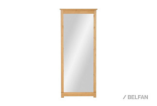 Зеркало навесное "Рауна" 200; бейц-масло