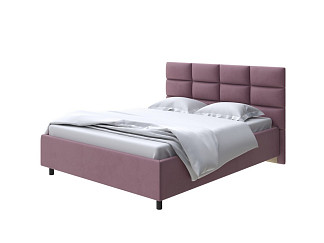 Кровать Como (Veda) 8 с ПМ + Матрас Dream Zone (Ткань: Микрофибра Diva Вяленая cлива) 180x200