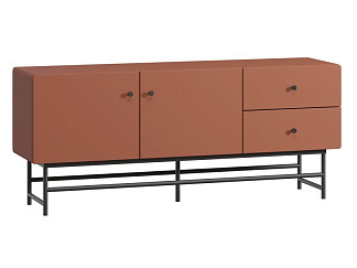 ТВ-тумба Шелби 158x67 Терракотовый