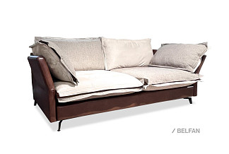 "Grand" диван 2-х местный; нераскл.; 22; Harmony 04+Magic 21+Maverick 02 (гр. 2/МТХ)