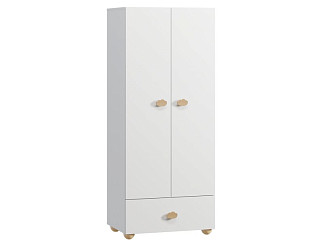 Шкаф детский Тесси 2-75x181 Белый