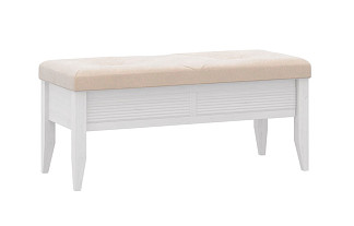 Банкетка Кантри Блан-Шене/Микровелюр