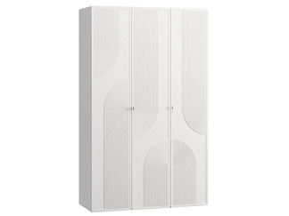 Распашной шкаф Монсон 3-135x222 Белый
