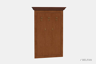 Вешалка настенная "Алези"; античная бронза