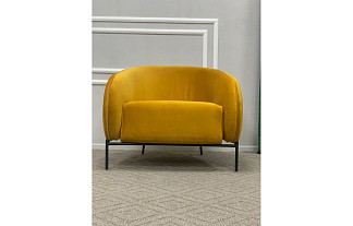 Кресло Акури / горчичное