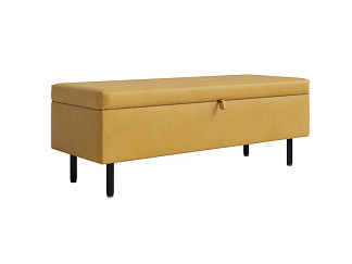 Пуфик Орматек Банкетка Sofix (Микрофибра Diva Шафран) 122x46