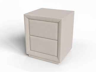 Тумба Verda Modern (Ткань: Микровелюр Laska 15 Лён (Verda)) 50x43