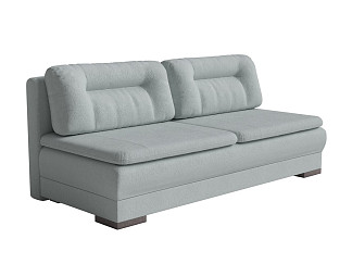 Орматек Диван-кровать Easy Home Base Middle (Ткань: Велюр Soft 25 Голубой) 150x200