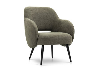 Кресло Бринт Рогожка Зеленый