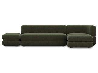 Диван модульный Брера-6 Bucle Green
