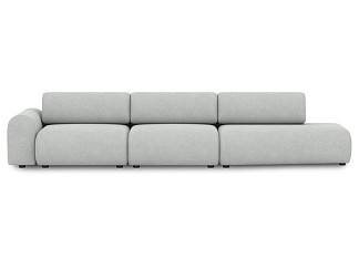 Диван модульный Маиль-2 Textile Silver