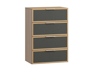 Комод Флавир 70x102 Рогожка Графитовый