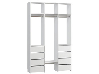 Модуль для гардероба Хелен-3.7-150-240 White