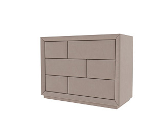 Комод Verda Modern (Ткань: Микровелюр Manhattan Пыльная роза) 48x106