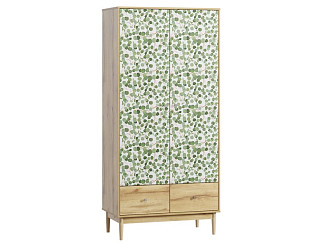 Распашной шкаф Тайрон 2-95x200 Листва