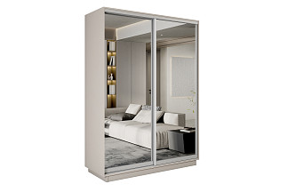 Шкаф-купе Премиум 2х дв 120х220х45 Зеркало/Зеркало