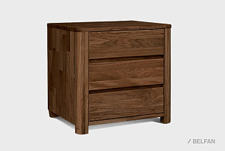 Тумба "Норд" (3 ящика); графит