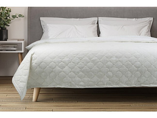 Покрывало Барроу Хлопок Белый