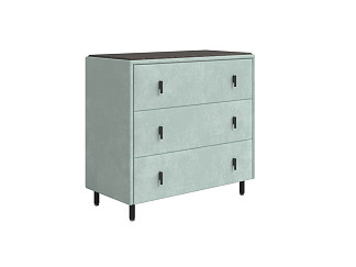 Комод Орматек Sofix (Велюр/ЛДСП Casa Мятный/Дуб Кантербери) 92x46