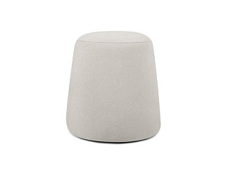 Пуф Керли Букле Молочный