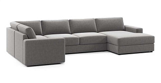 Угловой диван Оксфорд 24 XL с оттоманкой