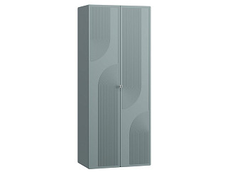 Распашной шкаф Монсон 2-90x222 Серо-зеленый